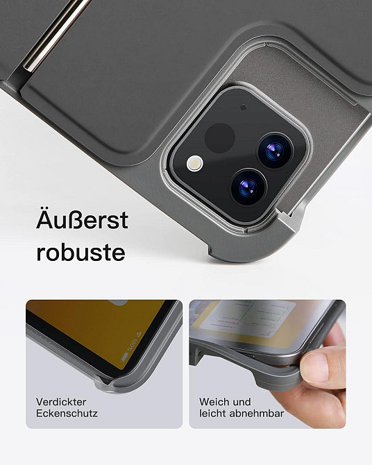 Фирменный защитный чехол-клавиатура INATECK для iPad 10.2 (2019/20/21) / pro10.5 (2017) / Air 10.5 Днепр - изображение 5