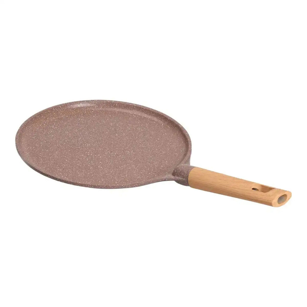 MGC Алюмінієва млинцева сковорода з мармуровим антипригарним покриттям Ø 26 см, товсте дно MGC Коломыя - изображение 2