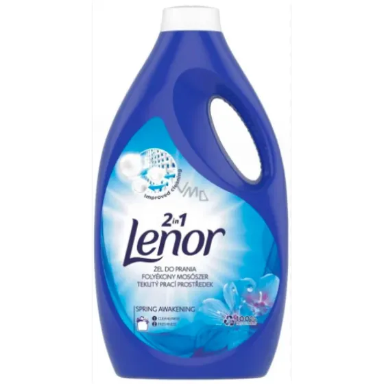 Гель для стирки одежды с смягчителем Lenor 2в1 Spring Awakening 45 стирок 2475 мл Львов