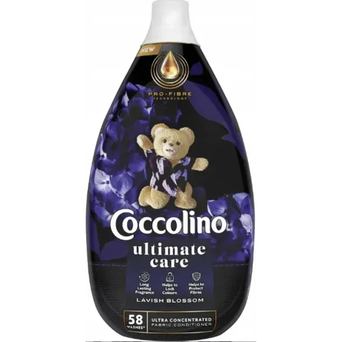 Кондиционер-ополаскиватель Coccolino ultimate Care Lavish Blossom 58 прань, 870 мл Львов - изображение 1