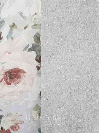 Шпалери флізелінові екологічно чисті Decoprint Essentials EE22508 штукатурка під бетон сірі білі Київ