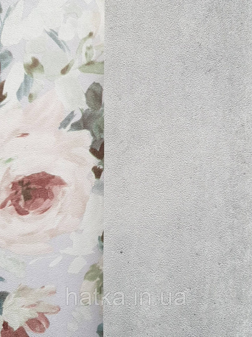 Шпалери флізелінові екологічно чисті Decoprint Essentials EE22508 штукатурка під бетон сірі білі Київ - фото 1