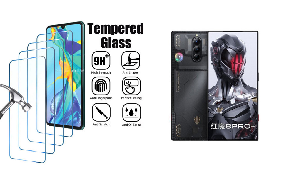 Захисне скло ArmorGlass для nubia Red Magic 8 Pro, Red Magic 8S Pro – стійке до подряпин та ударів Київ - фото 1