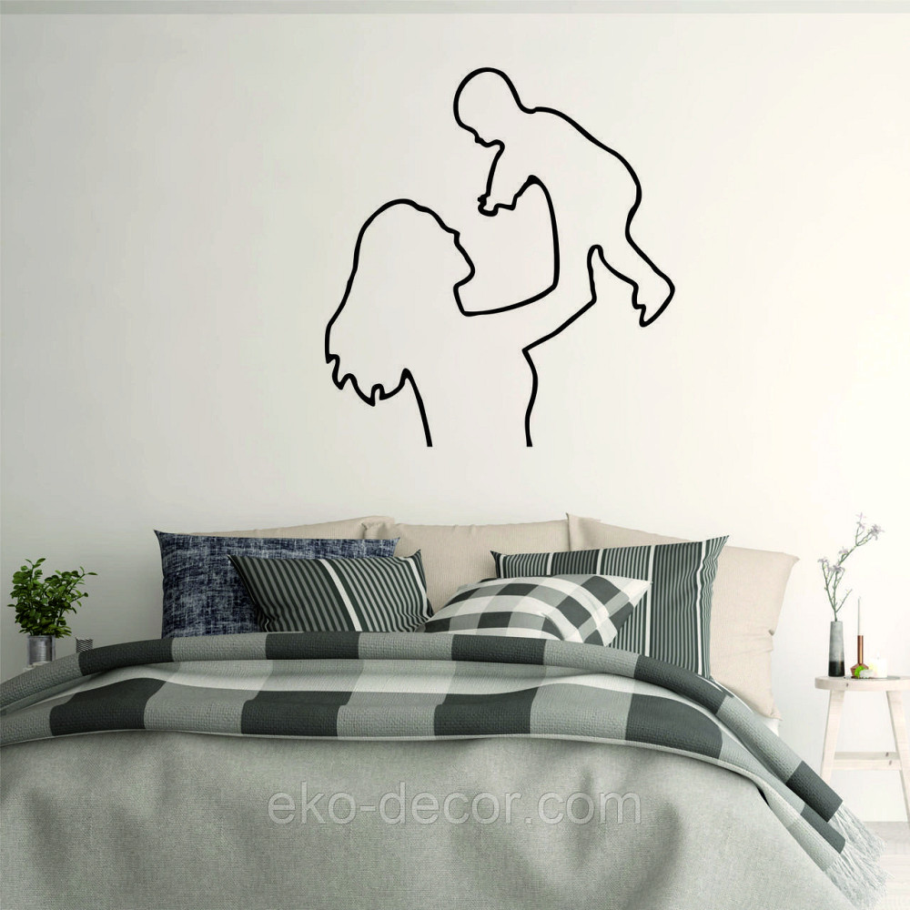 Декоративне настінне Панно «Мати та дитина», Декор на стіну Київ - фото 4