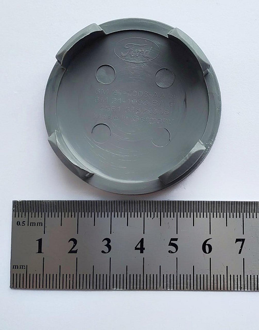 Ковпачки (заглушки) на диски Ford 55/50мм синій 4шт Киев - изображение 2