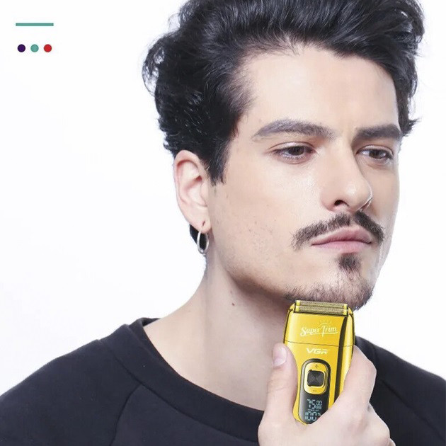 Електробритва чоловіча бездротова VGR, Професійна бритва для чоловіків, Електробритва для чоловіків YS-18 Івано-Франківськ - фото 3