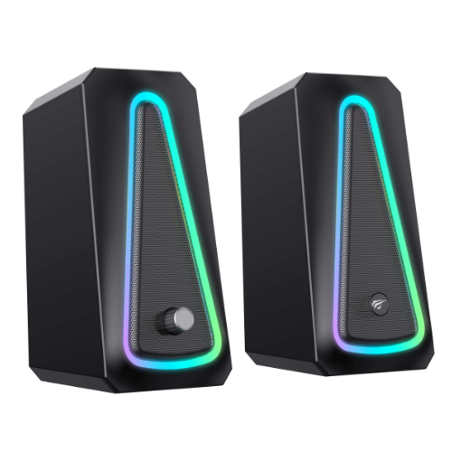 Ігрові колонки 2.0 HV-SK208 PRO 10W USB з підсвічуванням чорний Havit Житомир - изображение 5