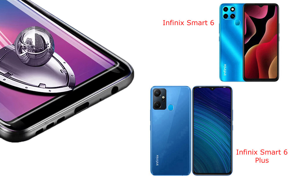Захисне скло DefenzoGlass для Infinix Smart 6, Smart 6 Plus – подвійна міцність Київ - фото 2