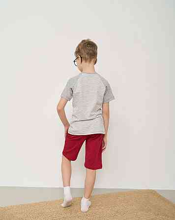 Комплект для мальчика с шортами Ozkan - Акула за штурвалом 31938 Киев