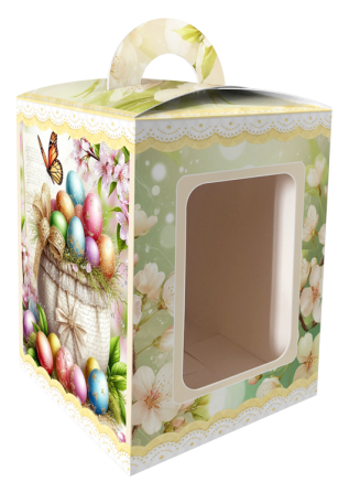 Коробка під великодня Великодня 14 см * 14 см*18,7 см (400 гм) No6 (1 шт.) Харків