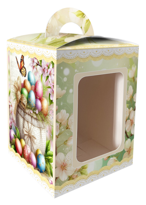 Коробка під великодня Великодня 14 см * 14 см*18,7 см (400 гм) No6 (1 шт.) Харків - фото 4