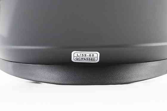 Шолом інтеграл, закритий BLD-М65 L (59-60см), ЧОРНИЙ матовий Киев