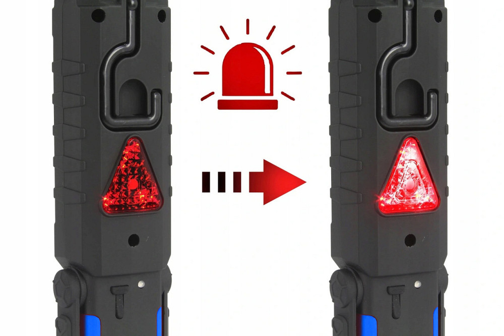 Ліхтарик багатофункційний LED 240 lm з опцією PowerBank синьо-чорний Київ - фото 7