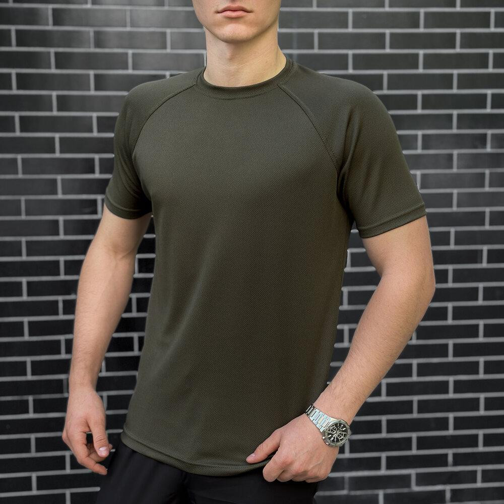 Футболка хакі кулмакс чоловіча Pobedov Ergo Київ - фото 7