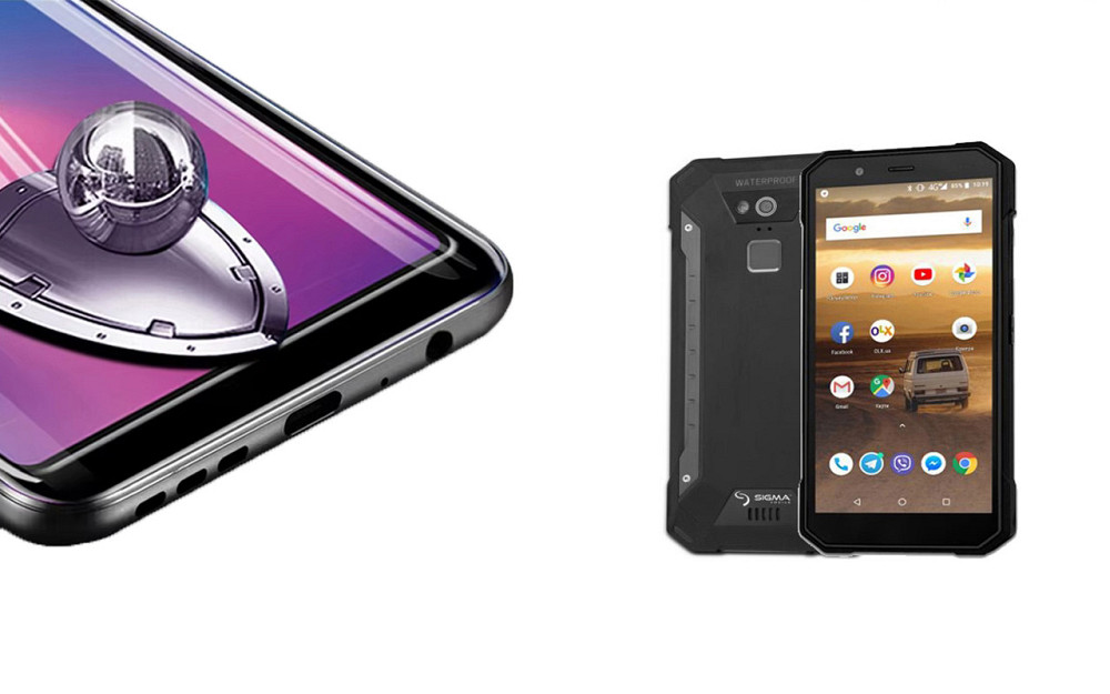 Защитное стекло DefenzoGlass для Sigma mobile X-treme PQ53 – двойная прочность Киев - изображение 1