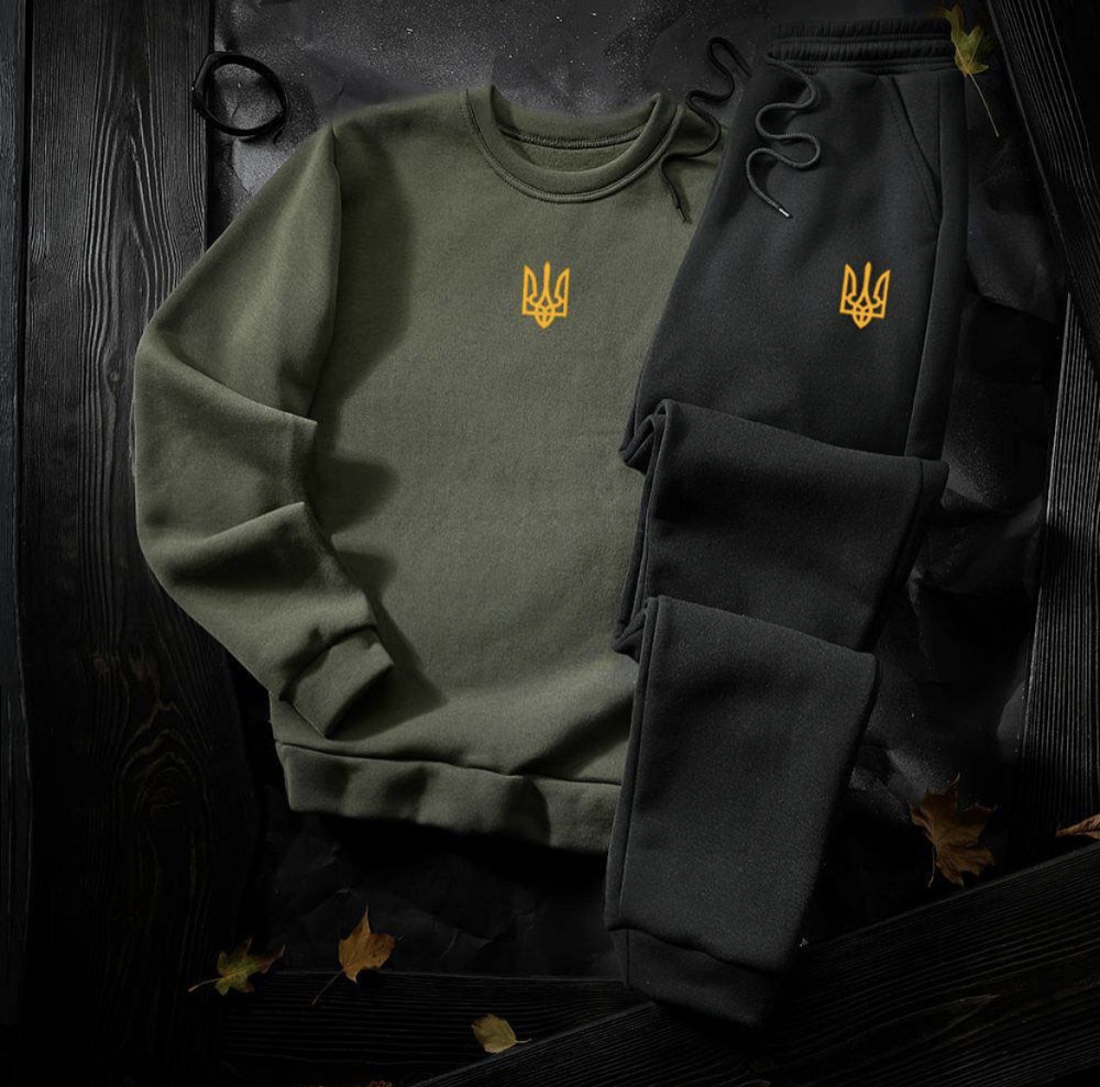 Спортивний костюм Світшот + штани з тризубом Чернівці - фото 1