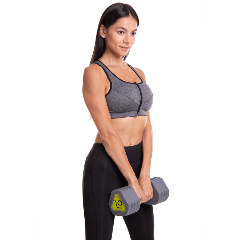 Гантель 10 кг покрытие TPU Zelart-2678-10 Киев - изображение 5