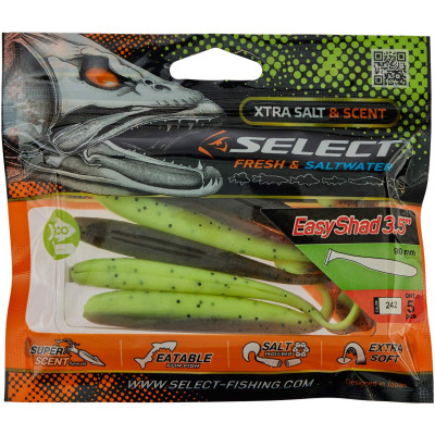 Силикон рыболовный Select Easy Shad 3.5" 242 (5 шт/уп) (1870.71.76) Винница - изображение 2
