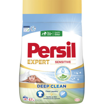 Стиральный порошок Persil Expert Deep Clean Автомат Sensitive 2.7 кг (9000101804836) Винница - изображение 1
