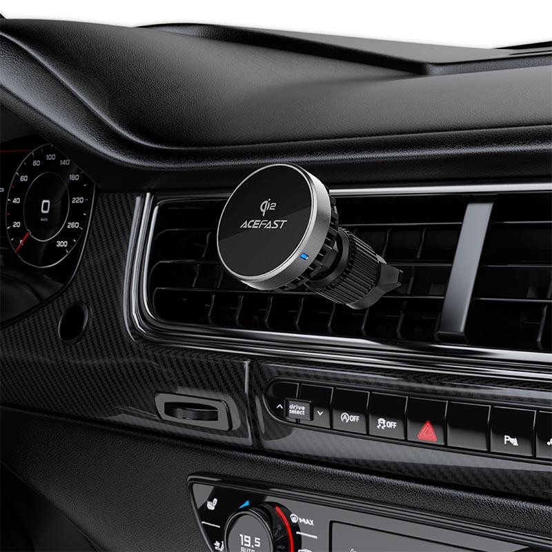Автотримач для телефону з магнітною зарядкою ACEFAST D40 Київ - фото 3