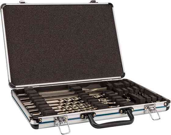 Набор сверел и зубил 17 шт для перфоратора в кейсе Киев