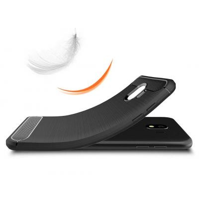 Чехол для мобильного телефона Laudtec для Samsung J4/J400 Carbon Fiber (Black) (LT-J400F) Винница - изображение 7