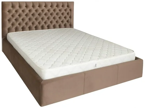 Ліжко Двоспальне Cambridge Standart 180 х 200 см Missoni 04 Світло-коричневий Київ