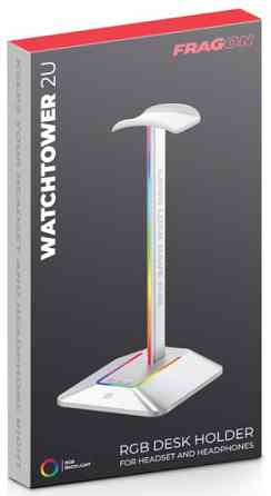 Тримач для навушників FragONмайданчик 2U RGB Silver (FGLHH22WTWTR2URGB) ( 19775 ) Харьков