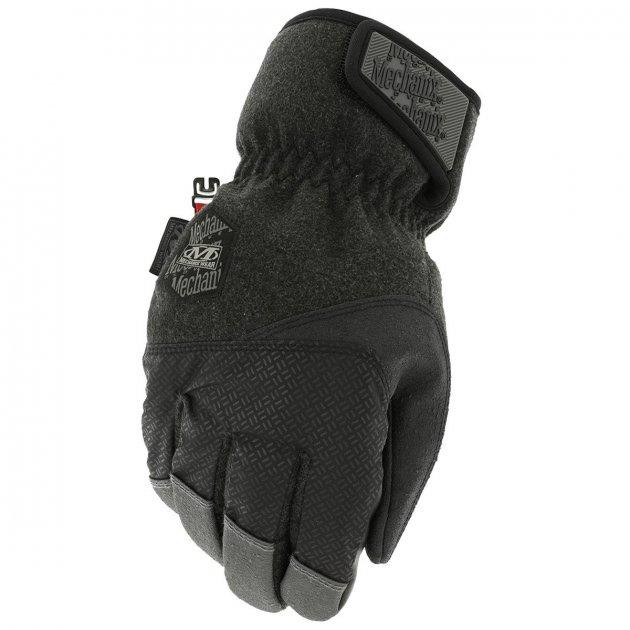 Зимові тактичні рукавички Mechanix Coldwork WindShell Чорний із сірим XL Вінниця - фото 1