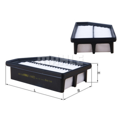 Повітряний фільтр для автомобіля Mahle LX4433 Вінниця - фото 1