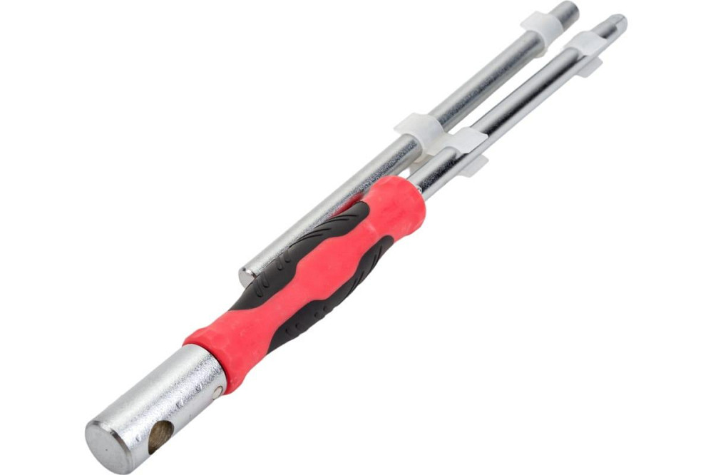 Вороток 1/4" 290м Т-подібний з прогумованою поворотною рукояткою Одеса - фото 4