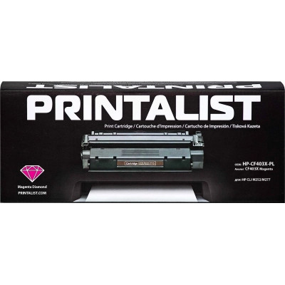 Картридж Printalist HP LJ M252/M277/ CF403X Magenta (HP-CF403X-PL) Винница - изображение 1