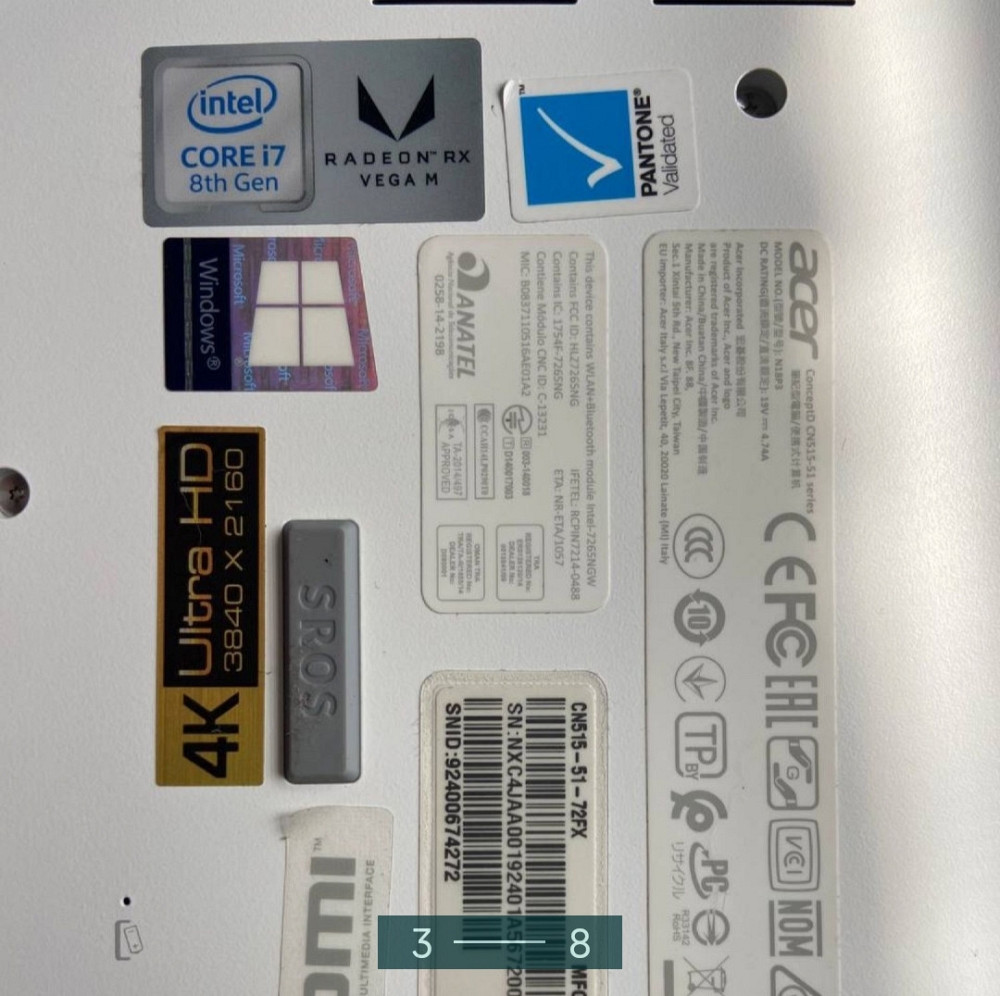 Ноутбук: ASER Concert D Киев - изображение 3