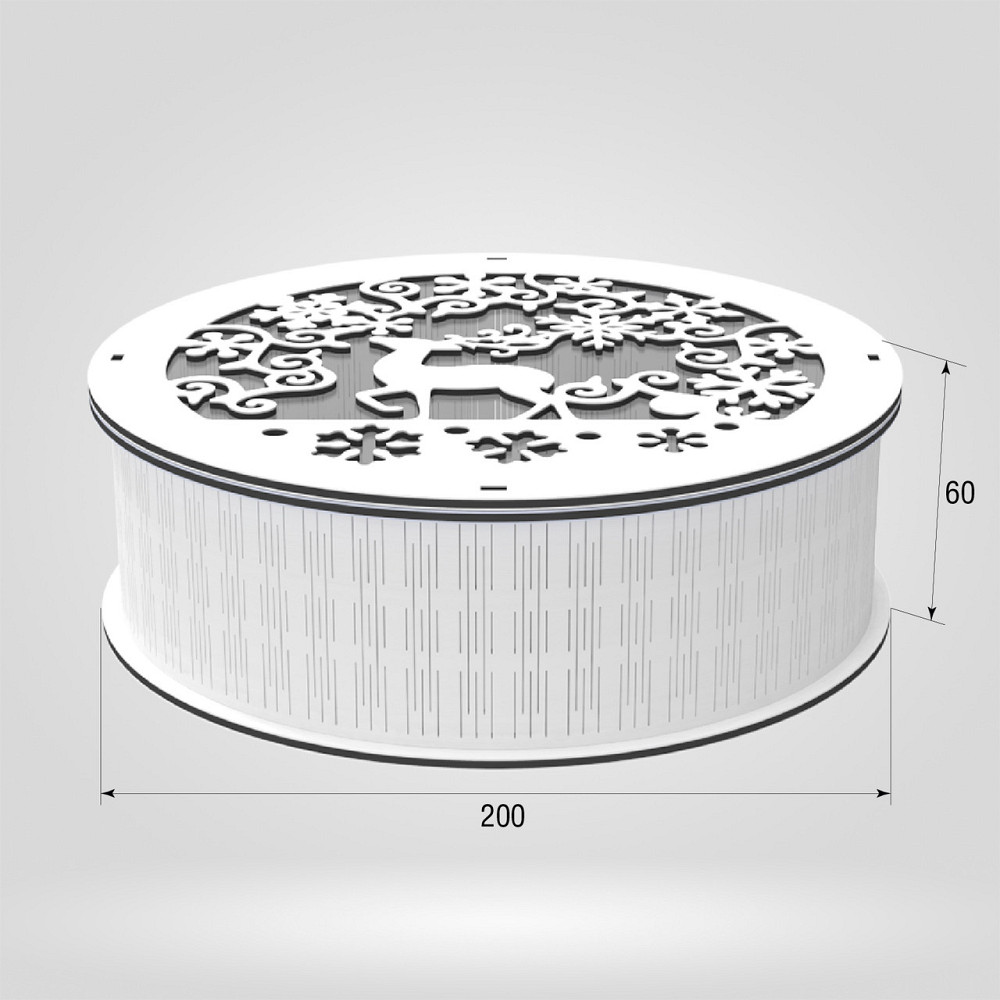 Подарочная коробка EKOSTAR d200 h60 Киев - изображение 3