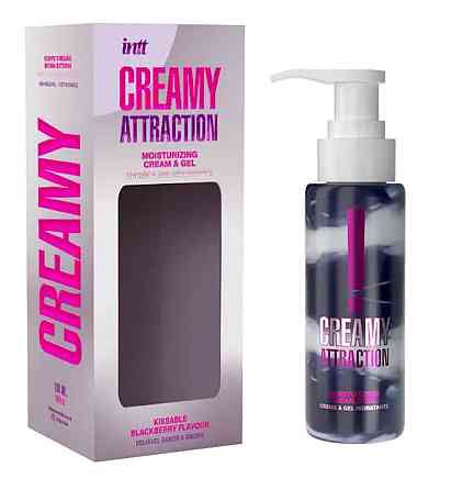 Крем-гель для тіла - Intt Creamy Attraction Blackberry, 100 мл Sex Aura Київ
