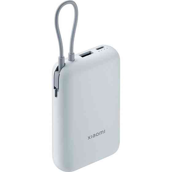 Павербанк 10000 mAh Xiaomi BHR9073GL встроенный кабель power bank повербанк Одесса