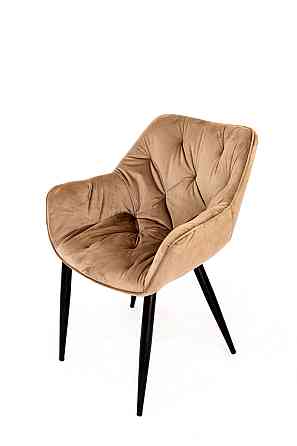 Крісло Парадіз HC-R18, чорний/ велюр капучіно Киев