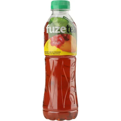 Напиток Fuzetea Чай холодный черный Со вкусом персика и гибискуса 500 мл (5449000236623) Винница - изображение 1