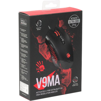 Мишка A4Tech Bloody V9MA Black Вінниця - фото 6