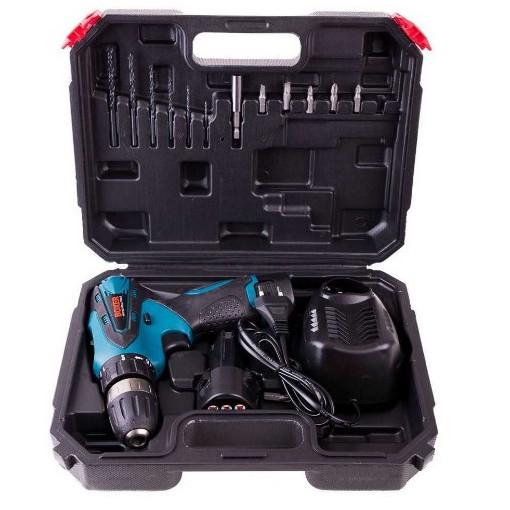 Дрель шуруповерт отвертка с насадками, Шуруповерт аккумуляторный набор Рабочий OX-67 Львов - изображение 2