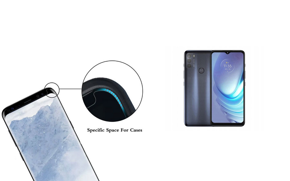 Захисне скло HyperGlass Pro для Motorola Moto G50 5G, Moto G51 5G – максимальна чутливість та захист Київ - фото 3