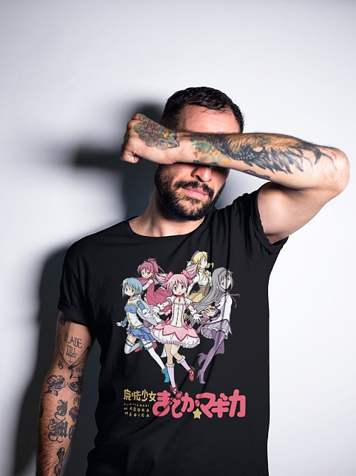 Футболка аниме Мадока Магика Гриеф Сеед оверсайз (S/M/L) Черний AnimeJ0290 Днепр - изображение 2