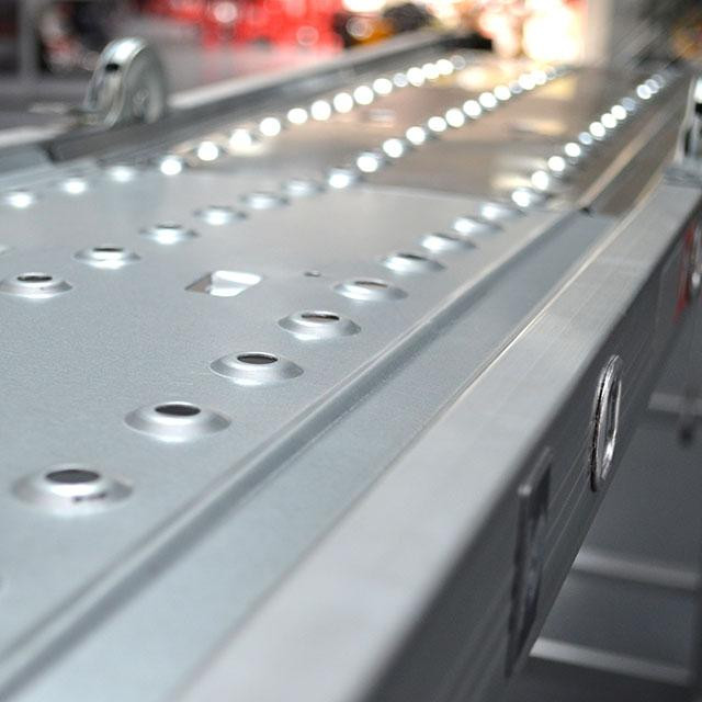 Драбина алюмінієва багатофункціональна трансформер, 4×4 сходинки, 4,70 м, 150 кг INTERTOOL LT-0029 Київ - фото 4