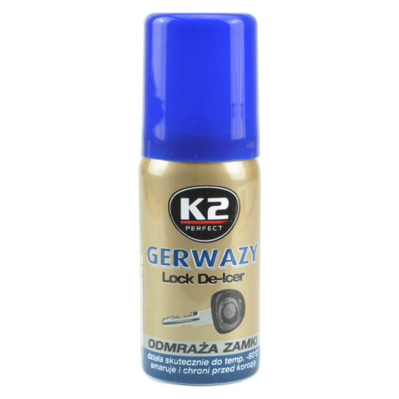 Розморожувач замків K2 Gerwazy аерозоль 50 мл Ковель