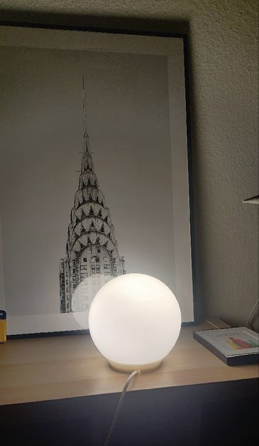 Кругла настільна акумуляторна лампа (Б клас) 24507 Луцк - изображение 1