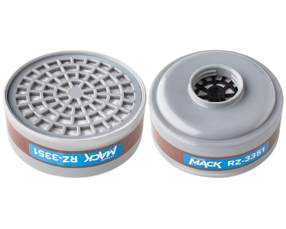 Фильтр химический круглый А1 для Сталкер-2, 3, RZ-9122, 9132, 7122, 7222, 7132, 7232, 7500 крепление Полтава - изображение 1