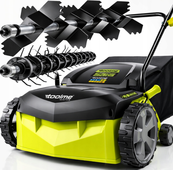 Аератор, скарифікатор електричний 32см 1100Вт Toolme (Польща) Київ