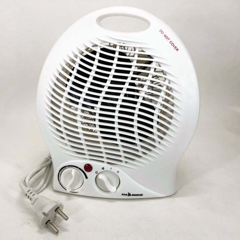 Міні нагрівач повітря SeaBreeze SB-038 2000 Вт, Тепловентилятор для квартири, BH-128 Тепло обігрівач Київ - фото 8