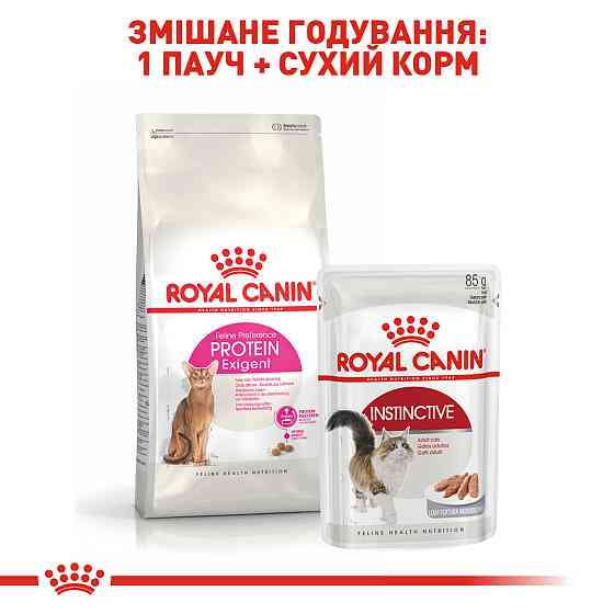 Корм для кошек ROYAL CANIN EXIGENT PROTEIN 2.0 кг, привередливых к питательности рациона. Киев