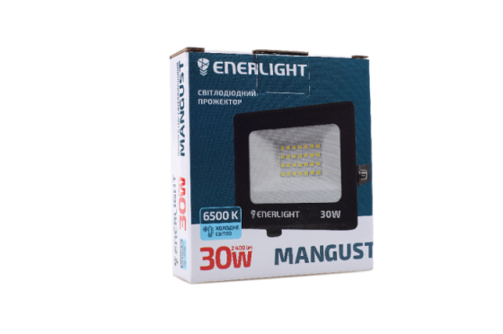 Прожектор світлодіодний вологостійкий IP 65 ENERLIGHT MANGUST 30Вт 6500K Рівне